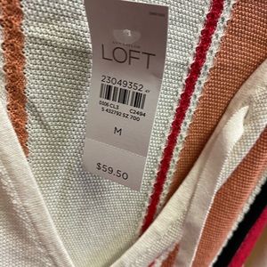 multicolor pull over